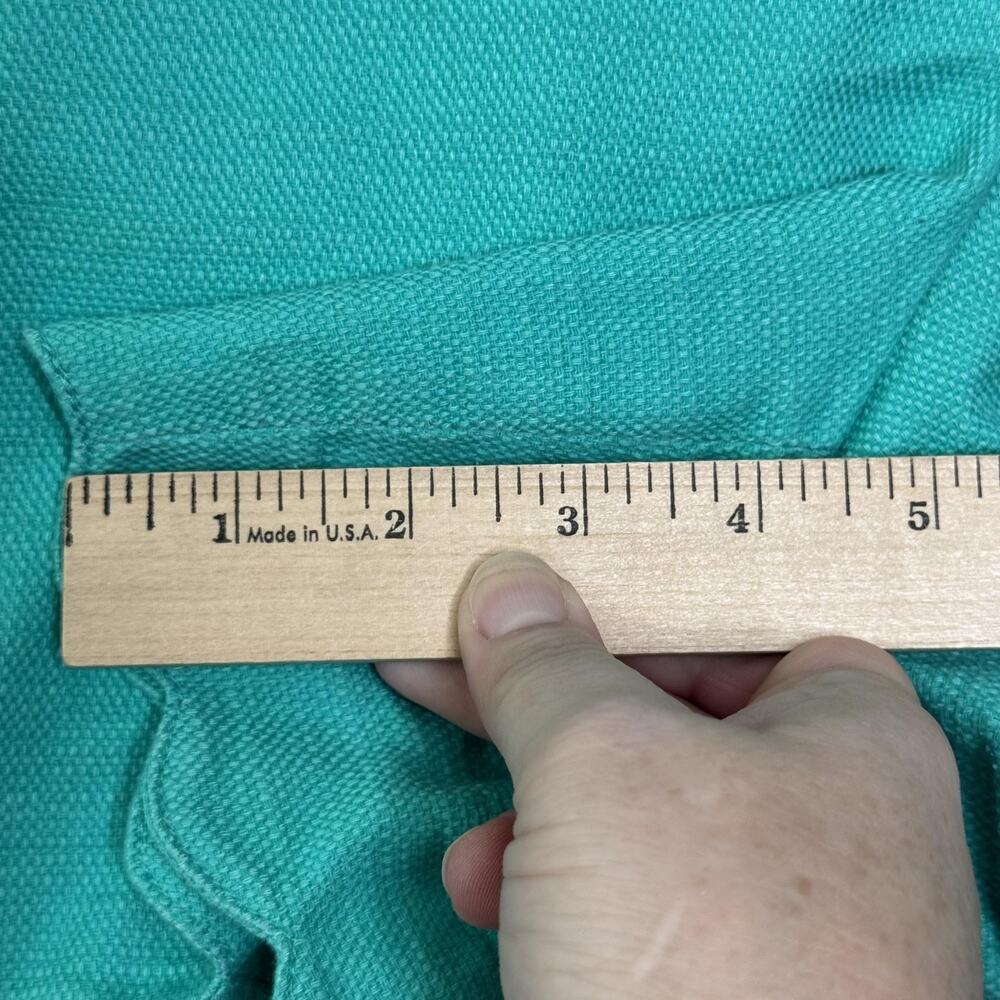 Talbots Shorts Womens 2P Green Scallop Hem 98% Cotton Stretch Casual Summer - Picture 10 of 10